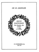 Deux Rapsodies (Two Rhapsodies)