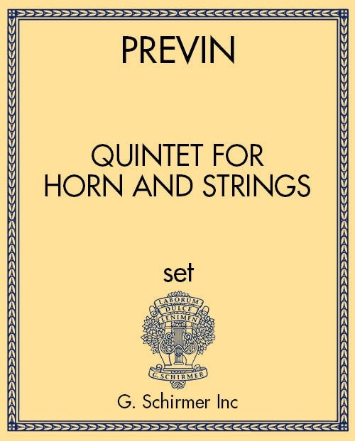 Quintet for Horn and String Quartet