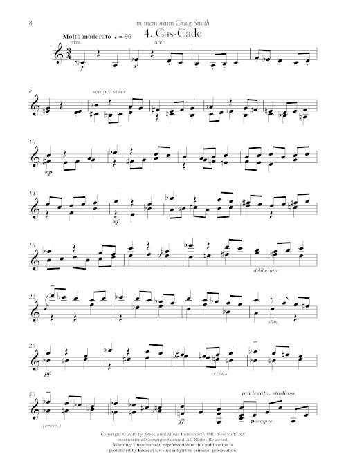 Suite for Solo Violin, on soggetti cavati - Digital
