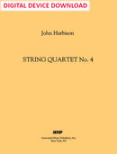 String Quartet No. 4 - Digital (Not Printable)