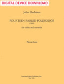Fourteen Fabled Folksongs - Digital (Not Printable)