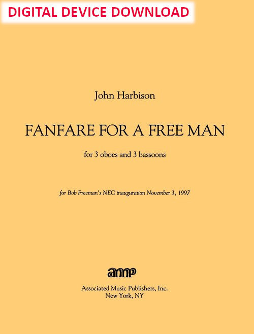 Fanfare for a Free Man - Digital (Not Printable)