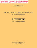Inventions for a Young Pianist - Digital (Not Printable)