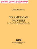 Six American Painters (oboe version) - Digital (Not Printable)