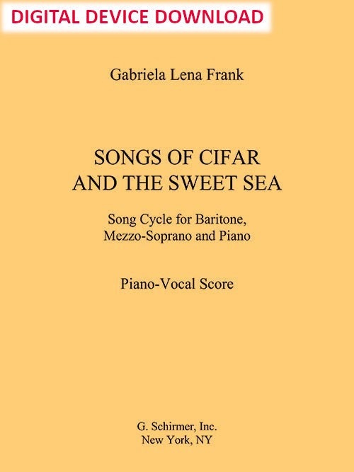 Songs of Cifar and the Sweet Sea - Digital (Not Printable)