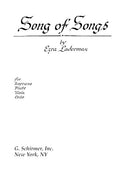 Song of Songs