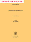 One Sweet Morning, for Female Voice and Piano - Digital (Not Printable)