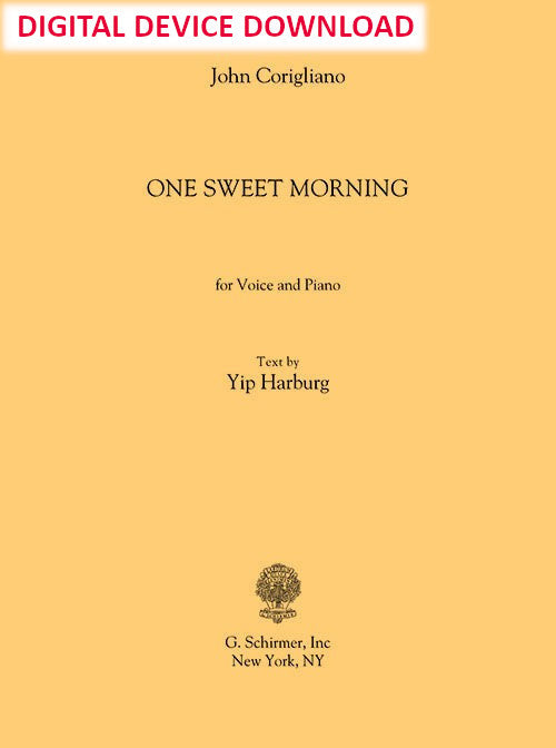 One Sweet Morning, for Female Voice and Piano - Digital (Not Printable)