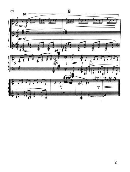 La femme 100 têtes — 45 Preludes and Percussion Dance - Digital (Not Printable)