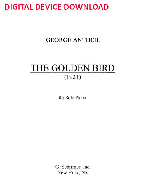 Golden Bird “After Brancusi” - Digital (Not Printable)