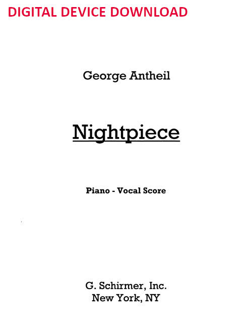 Nightpiece - Digital (Not Printable)