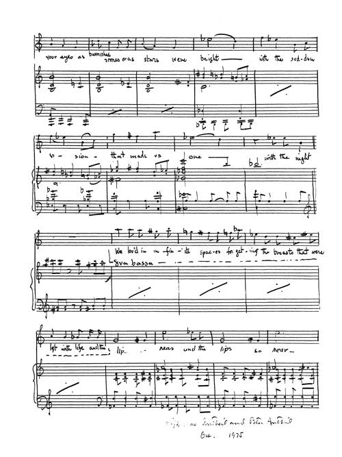 Six Songs - Digital (Not Printable)