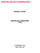 Sonata No. 5 for Piano - Digital (Not Printable)