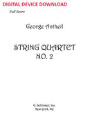 String Quartet No. 2 - Digital (Not Printable)