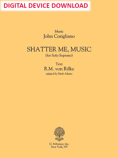 Shatter Me, Music - Digital (Not Printable)