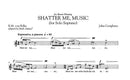 Shatter Me, Music - Digital (Not Printable)