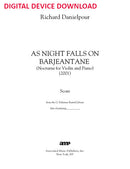 As Night Falls on Barjeantane - Digital (Not Printable)