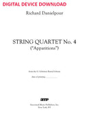 String Quartet No. 4 (Apparitions) - Digital (Not Printable)