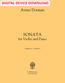 Sonata for Violin and Piano - Digital (Not Printable)
