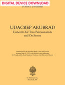 Udacrep Akubrad solo parts - Digital (Not Printable)