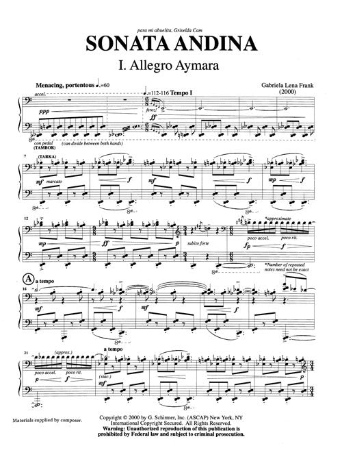 Sonata Andina - Digital