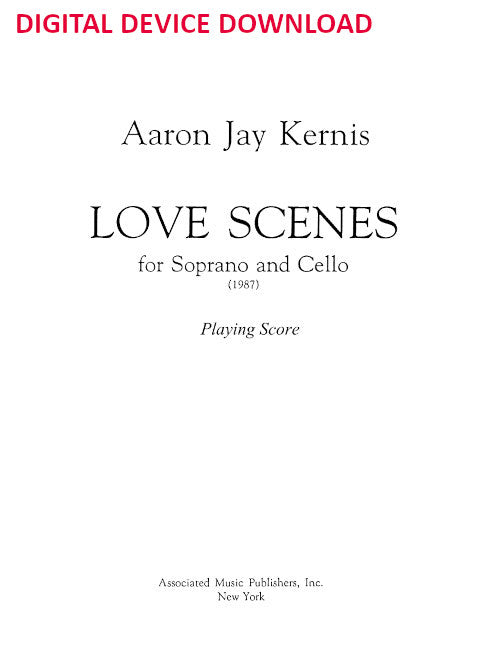 Love Scenes - Digital (Not Printable)