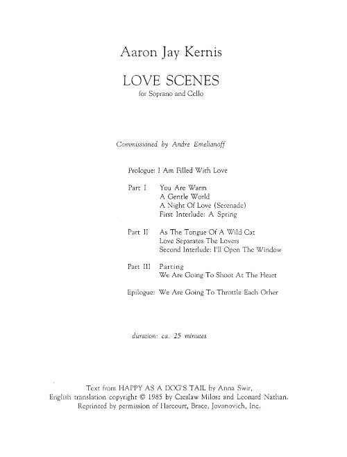 Love Scenes - Digital (Not Printable)