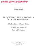 Le Quattro Stagioni dalla Cucina Futurismo (The Four Seasons of Futurist Cuisine) - Digital