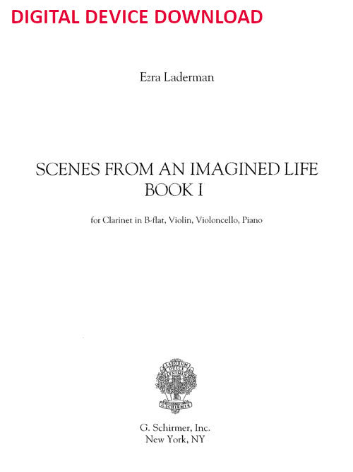 Scenes from an Imagined Life, Book I - Digital (Not Printable)