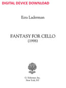Fantasy (cello solo) - Digital (Not Printable)