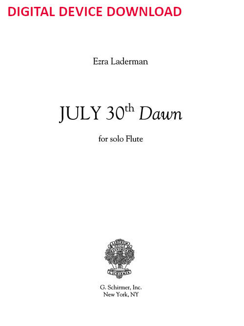 July Thirtieth “Dawn” - Digital