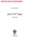 July Thirtieth “Night” - Digital (Not Printable)