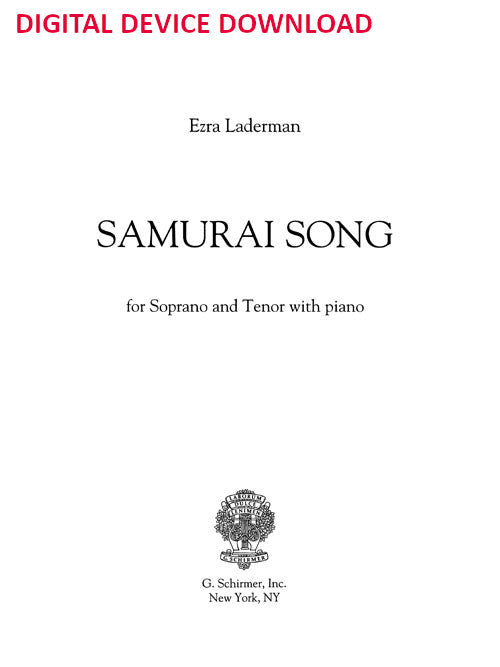 Samurai Song - Digital (Not Printable)