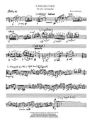 A Single Voice (cello) - Digital (Not Printable)