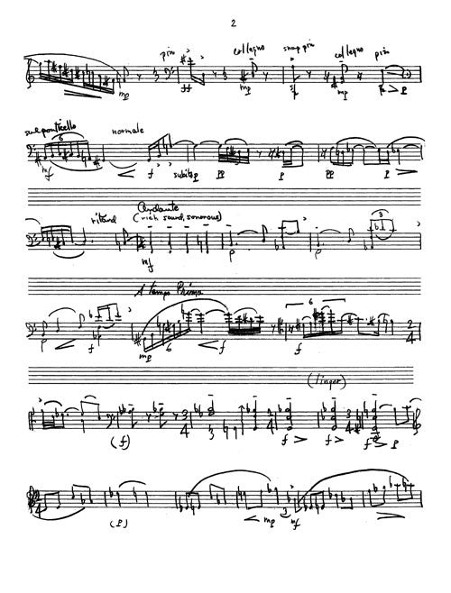 A Single Voice (cello) - Digital (Not Printable)