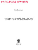 Violin and Marimba Duos - Digital (Not Printable)