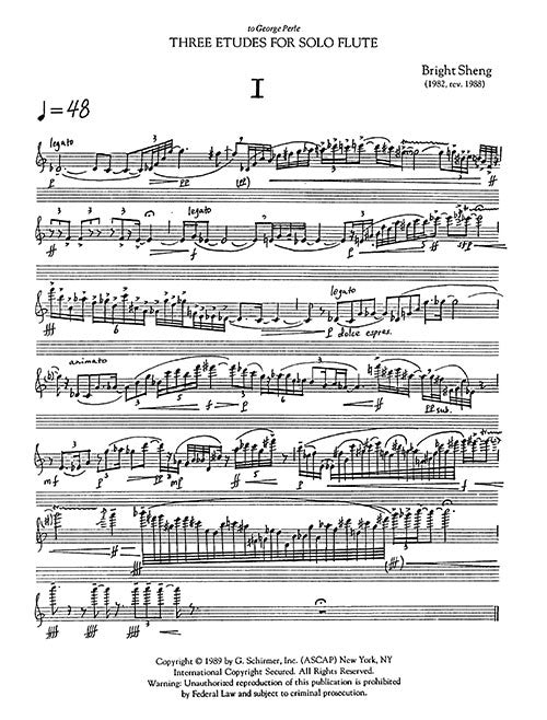 Three Etudes - Digital