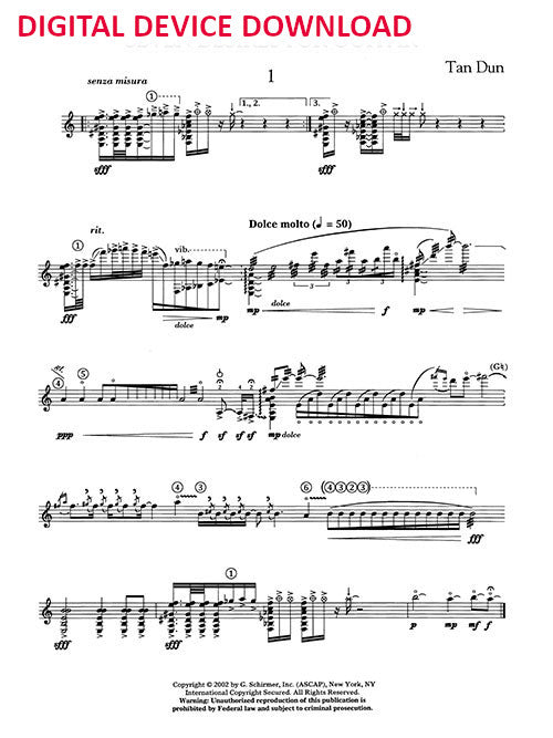Seven Desires for Guitar - Digital