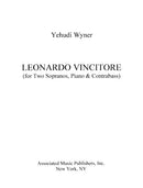 Leonardo Vincitore - set of 4 playing scores