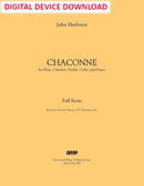 Chaconne - Digital (Not Printable)