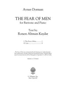 The Fear of Men - Digital (Not Printable)