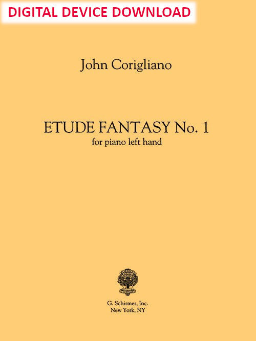 Etude No. 1 (for the left hand) - Digital (Not Printable)