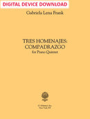 Tres Homenajes: Compadrazgo - Digital (Not Printable)