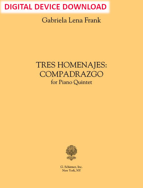 Tres Homenajes: Compadrazgo - Digital (Not Printable)