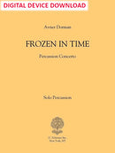 Frozen in Time - solo part (percussion) - Digital (Not Printable)