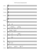 Frozen in Time - solo part (percussion) - Digital (Not Printable)