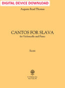 Cantos for Slava - for Cello and Piano - Digital (Not Printable)