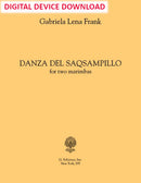 Danza de los Saqsampillos (marimba version) - Digital (Not Printable)
