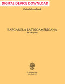 Barcarola Latinoamericana - Digital (Not Printable)