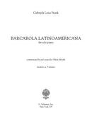 Barcarola Latinoamericana - Digital (Not Printable)